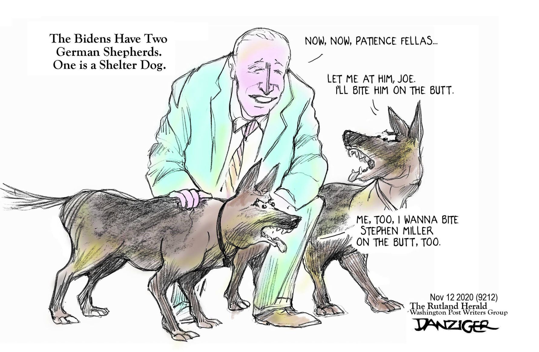 Jeff Danziger cartoon